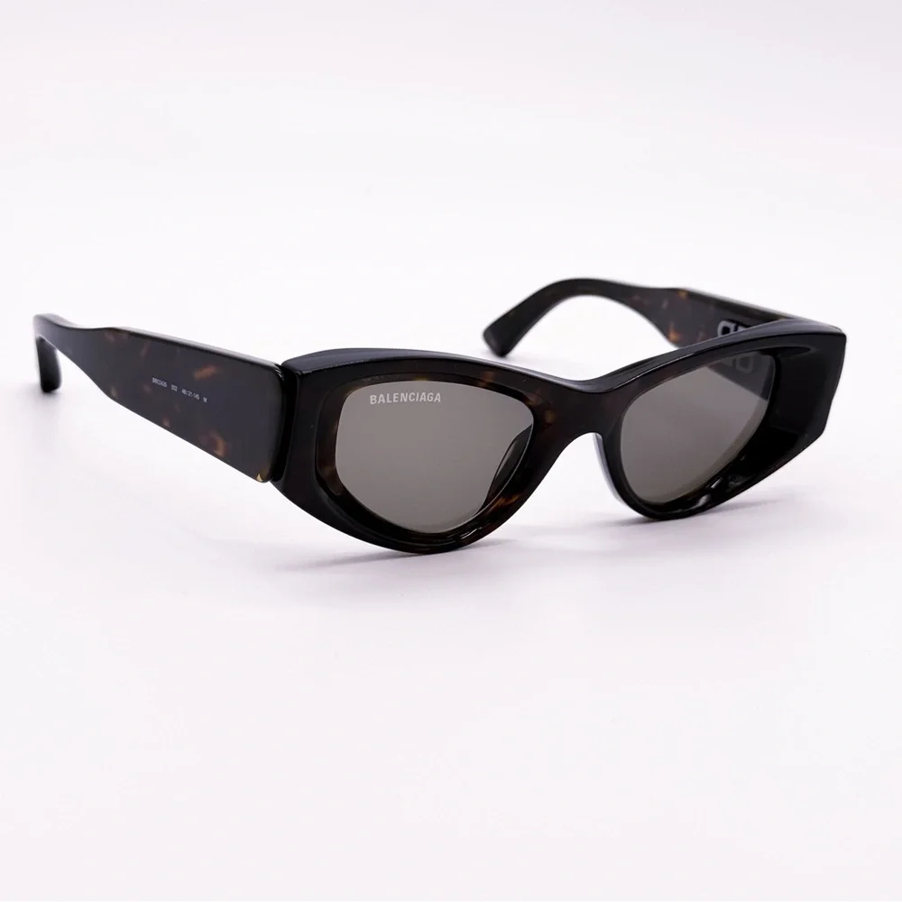 NEW BALENCIAGA BB0243S 002 CAT EYE UNISEX SUNGLASSES BALENCIAGA